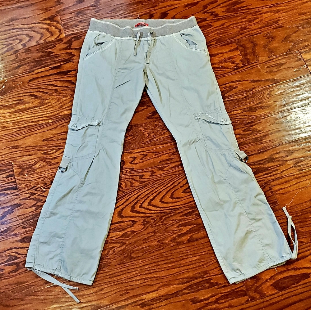 Union Bay Lightweight Cargo Khakis sz 17